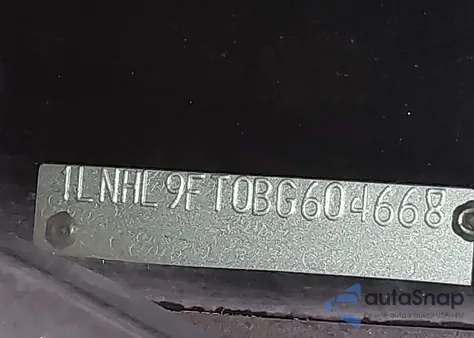 2011 Lincoln Mks Ecoboost z USA, uszkodzony, nr VIN 1LNHL9FT0BG604668